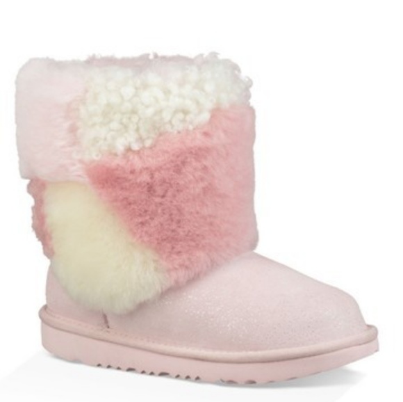 UGG Other - Ugg Classic Short Patchwork Little Kids